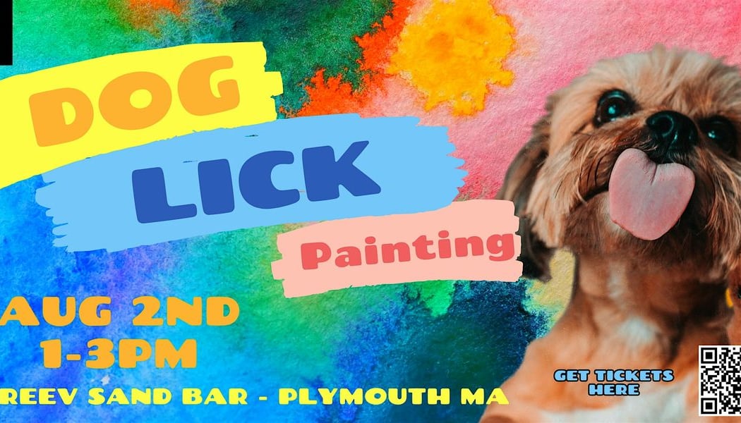 Dog Lick Painting 1